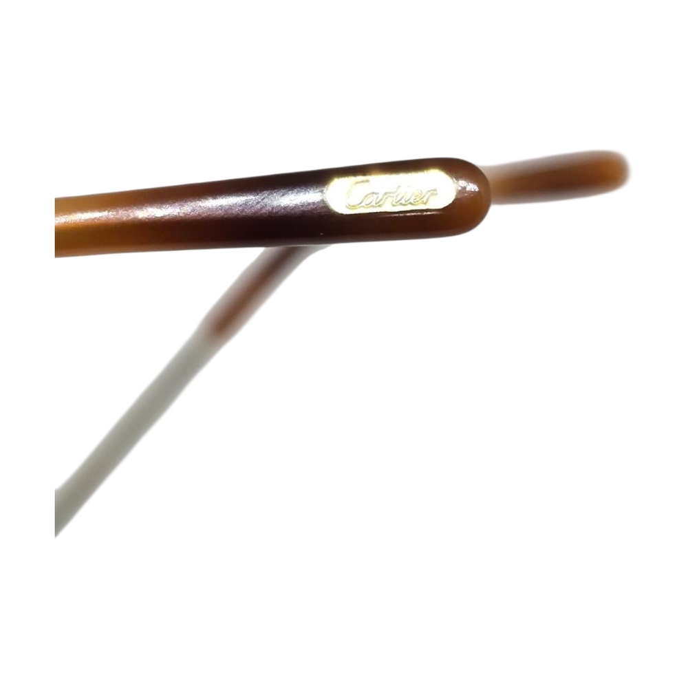 CARTIER......Elegant Gold CARTIER Rimless Glasses - Picture 8 of 10